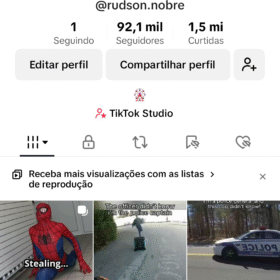Conta TikTok 92,1K de seguidores