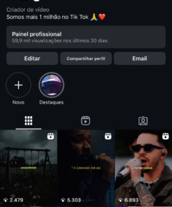 Conta Instagram 180mil seguidores