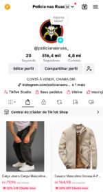 CONTA TIKTOK MONETIZADA, TIKTOK SHOP COM MAIS DE 500 MIL SEGUIDORES - Imagem 2