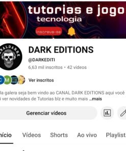 Canal não monetização com 6600 seguidores