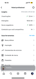 Conta Instagram Seriados - 702 publicações 425 mil seguidores