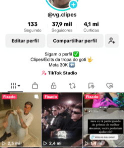 CONTA 37K+ SEGUIDORES, MONETIZADA, CONTA DE CORTES, MUITO BEM ENGAJADA