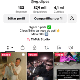 CONTA 37K+ SEGUIDORES, MONETIZADA, CONTA DE CORTES, MUITO BEM ENGAJADA
