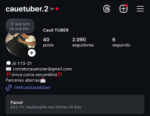 Conta Instagram com 2k seguidores , muito engajado!!!!!