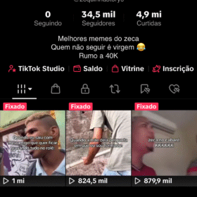 Vendo conta do ttk +34k, bem engajada