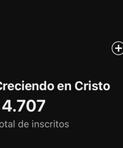 CANAL 14.700 INSCRITOS NICHO RELIGIÃO COM ALTO ENGAJAMENTO