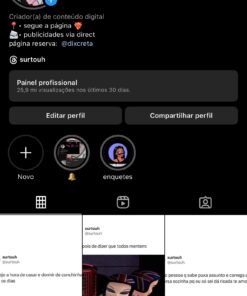 Instagram de 358 Mil seguidores