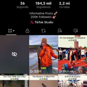 Conta tiktok na inglaterra - monetizada e pronta para configurar TTK shop 184,5 mil Seguidores