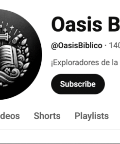 Canal Monetizado (+140k) Nicho Religioso em Espanhol (Oasis Biblico)