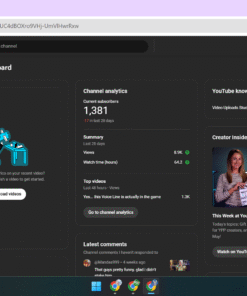 🟤 Non-Monetized 1.4k+ Subs Active YouTube Channel for Sale! 🟤