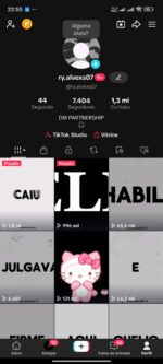 VENDO CONTA DUAS CONTAS DO TIK TOK UMA COM 4700 E OUTRA COM 7,400 SEGUIDORES