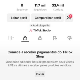 Vendo conta tiktok shop BR 11,7k
