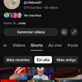 Conta do YouTube de cortes free fire • 379 inscritos