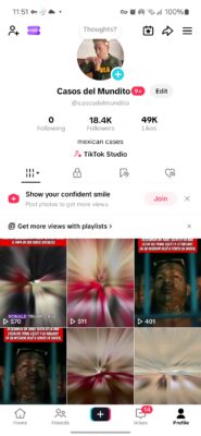 Vendo conta tiktok 18k EUA SHOP com 50 dólares no painel.