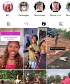 Conta do Instagram 1.273 publicações 195mil seguidores