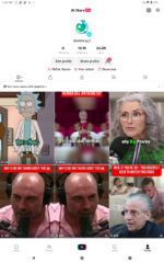 perfil tiktok EUA rpm se até 1 dólar, com monetização e shop 10,1 mil Seguidores