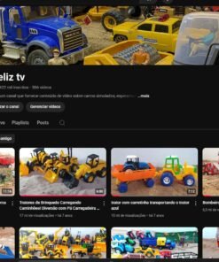Canal Youtube 422k Monetizado - RC feliz tv