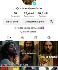 Conta Tik tok monetizado 23k