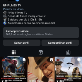 CONTA INSTAGRAM DE FILMES PARA VENDAS DE PRODUTOS! CRIADO HÁ 7 DIAS BOMBANDO! 1K de seguidores Fieis em uma semana