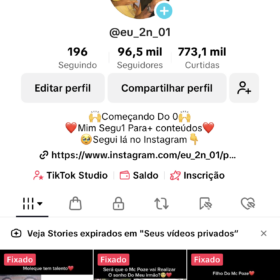 Tik tok monetizado 96k