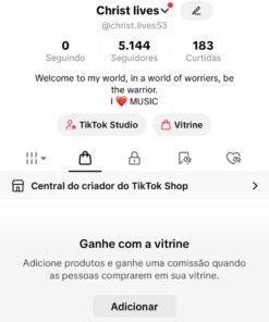 Conta TikTok BR com 5 MIL SEGUIDORES