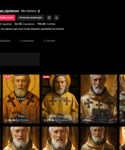 Tiktok de sao cipriano com 53 mil seguidorers