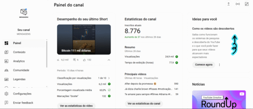 Canal no Youtube com 8700 Inscritos - nicho motivação - Imagem 3