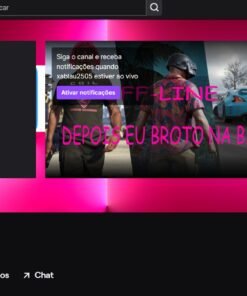 Canal da Twitch monetizado 1,1k