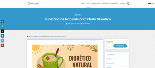 Blog de Beleza e Saúde com 80 Artigos + Gerenciador de Links - Imagem 3