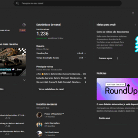 Canal youtube de Jogos 1,23 mil inscritos