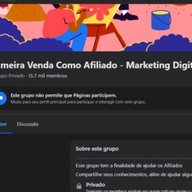Grupo do Facebook 15 mil membros nicho Marketing Digital