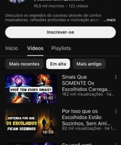 Canal Espiritualidade EXTREMAMENTE rentável 18.9K • 122 videos