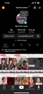 VENDE CONTA TIKTOK MONETIZADA + 191mil seguidores