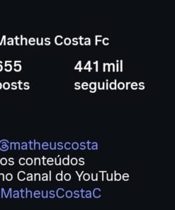 CONTA DE INSTAGRAM / 441 MIL SEGUIDORES