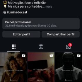 OPORTUNIDADE - PERFIL DE MOTIVAÇÃO COM 151K SEGUIDORES