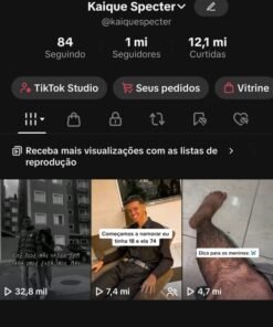 TIKTOK 1MILHÃO DE SEGUIDORES - MONETIZADO - TIKTOKSHOP APROVADO - 12MILHÕES DE LIKES