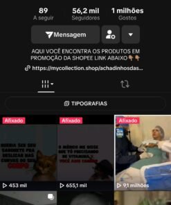 CONTA DO TIK TOK MONETIZADA 56,2 MIL SEGUIDORES