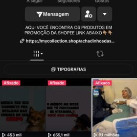 CONTA DO TIK TOK MONETIZADA 56,2 MIL SEGUIDORES