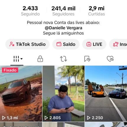 TIK TOK 241 k seguidores
