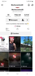 Conta tik tok 178,6 mil Seguidores
