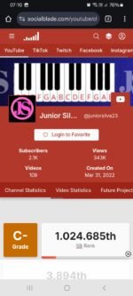 Canal Youtube 2k de Inscritos - Junior Silva-OFC - Imagem 3