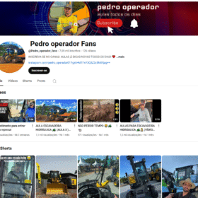 Canal YouTube 7k inscritos