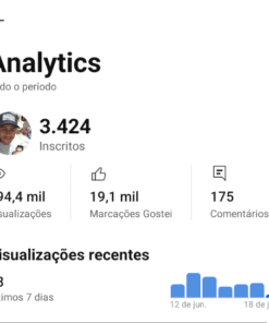 Canal Lucas LR 3,42 mil inscritos