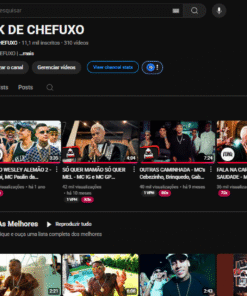 Canal de Funk Monetizado - Funk de Chefuxo 11.116 inscritos