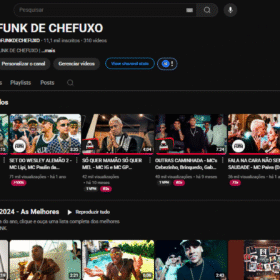 Canal de Funk Monetizado - Funk de Chefuxo 11.116 inscritos