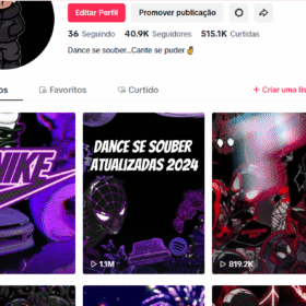 Conta no tiktok monetizada com +40 MIL SEGUIDORES