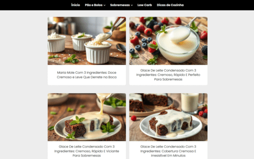 Site de Receitas no Piloto Automático com N8n para lucrar com Adsense - Sistema 100% Pronto