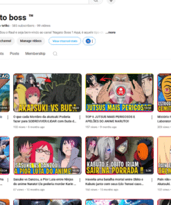 Canal de curiosidades de anime 585 assinantes