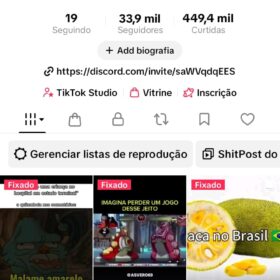 TIKTOK MONETIZADO com SHOP ATIVO 33k Seguidores engajado
