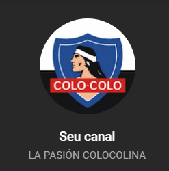 canal de noticias do colo colo 19,5 mil inscritos